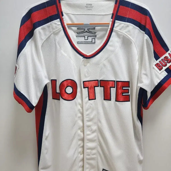 [BUNJANG] Lotte Giants Champion Home Authentic Jersey Jun-Woo Jeon Size 110 / 롯데 자이언츠 챔피언 홈 어센틱 유니폼 전준우 110 팝니다!!