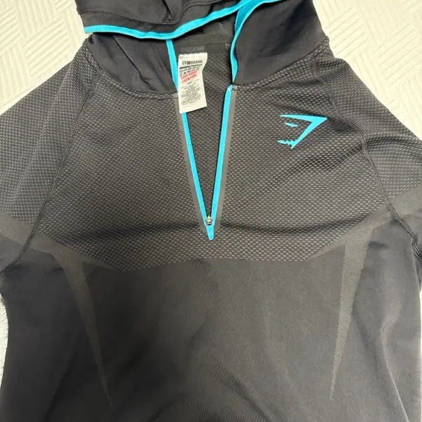 [BUNJANG] Gymshark V5 Blue Hoodie M / (100%정품)짐샤크 v5 m 블루 후드 사이즈 교환 판매