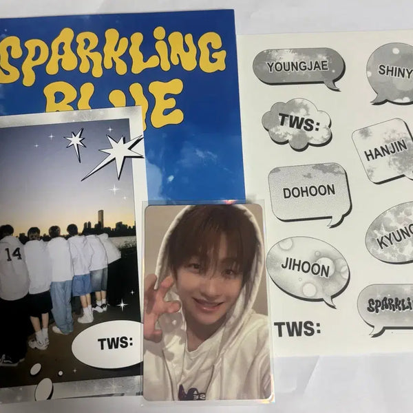 [BUNJANG] TWS Sparkling Blue Unsealed Album / 투어스 스파클링블루 개봉앨범