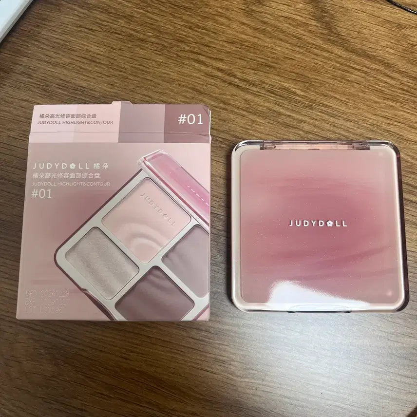 [BUNJANG] JudyDoll Highlighter & Contour Palette #01 / 새상품) 주디돌 하이라이터 앤 컨투어 #01