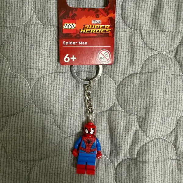 [BUNJANG] LEGO Marvel Spider-Man Keychain / 미사용) 레고 스파이더맨 마블 열쇠고리 키링 품번 853950