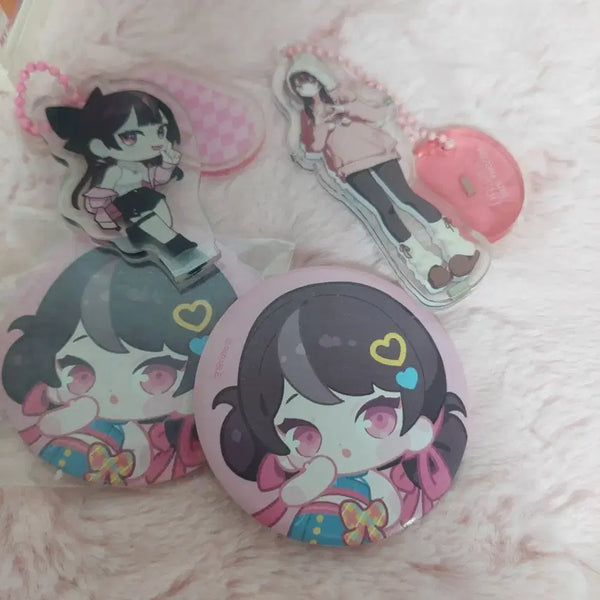 [BUNJANG] ISEGYE IDOL Acrylic Keychain & Can Badge Bundle Set / 이세돌 아크릴 키링, 캔뱃지 일괄 판매