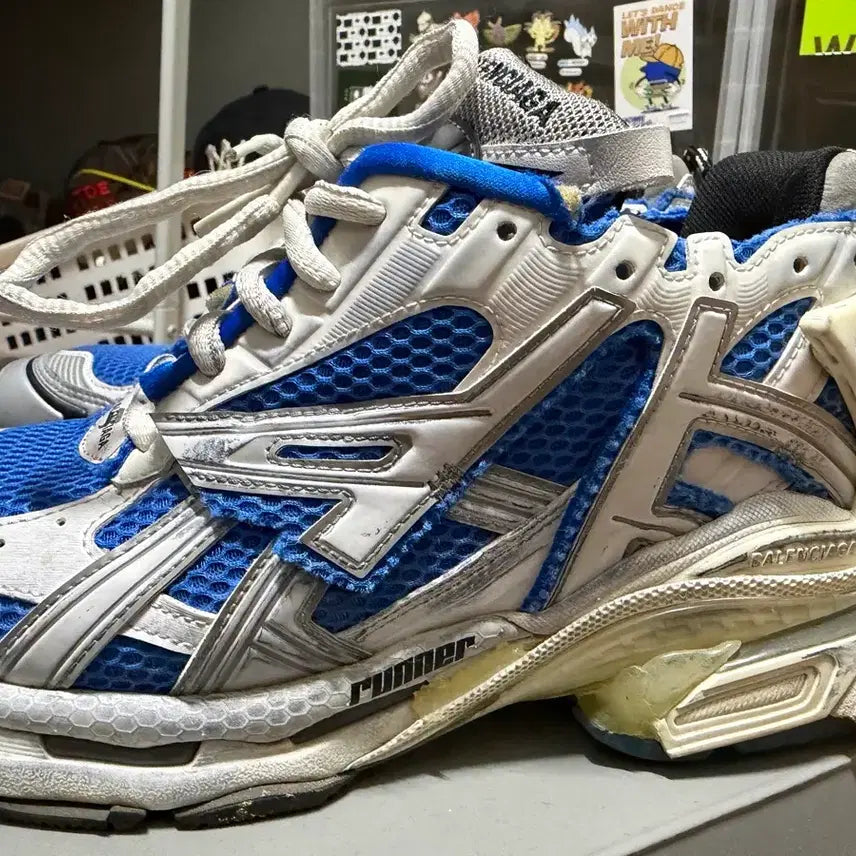 [BUNJANG] Balenciaga New Runner Blue Size 40 / [백화점] 발렌시아가 뉴러너 블루 40