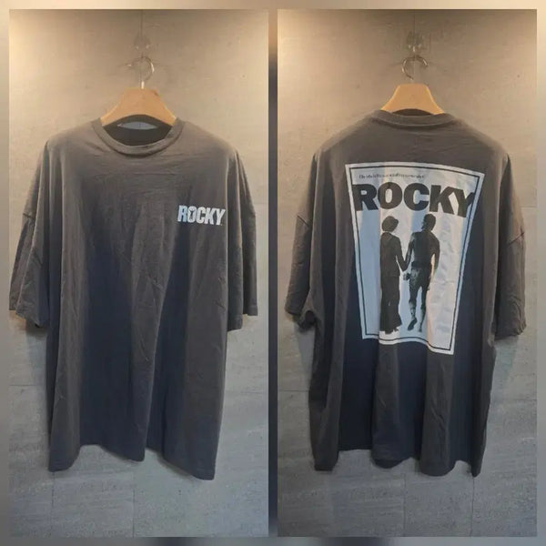 [BUNJANG] Rocky Movie Graphic T-Shirt / 영화 Rocky. 오피셜굿즈. 그래픽 반팔티.