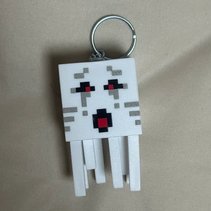 [BUNJANG] Minecraft Ghast Keychain / 마인크래프트 가스트 키링