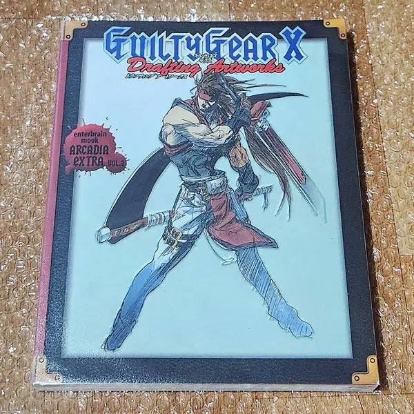 [BUNJANG] Guilty Gear X Drafting Artworks Game Art Book / '길티기어X (Guilty Gear X)' 게임 아트북 화집 아트워크 초판 판매