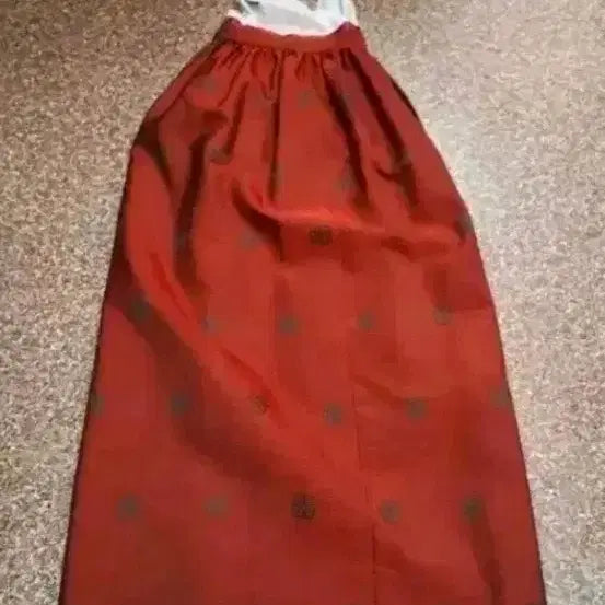 [BUNJANG] Satin Hanbok Skirt / 공단  한복  치마
