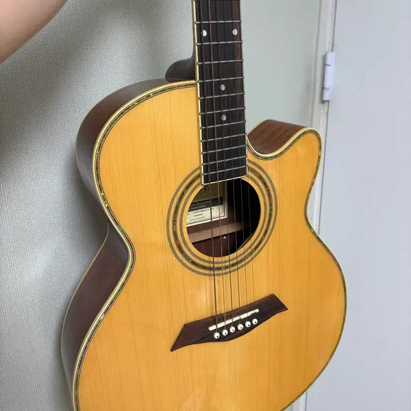 [BUNJANG] DAME Acoustic Guitar Full Set / DAME 어쿠스틱 기타 (풀세트)