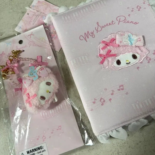 [BUNJANG] Sanrio Piano Binder & Keychain Set / 산리오 피아노 바인더,키링 팝니다