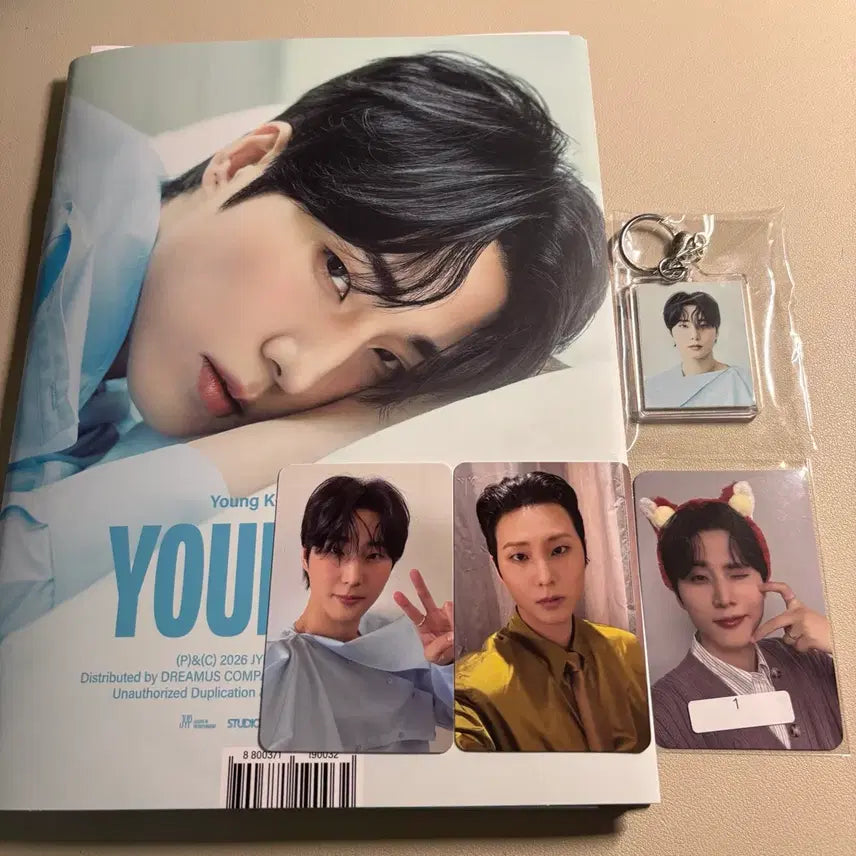 [BUNJANG] Young K YounG:est Photobook & Platform Version Bundle Set / 영케이 앨범 영기스트 YOUNGEST 포토북 후즈팬 포카& 플랫폼 버전 일괄