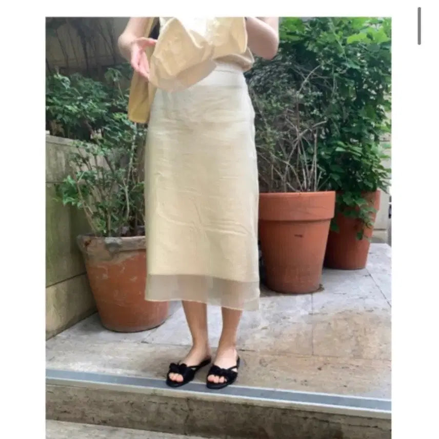 [BUNJANG] Ribbonbit Mone Le Mone Skirt Small / 리본빛 모네 mone 르모네스커트 스몰