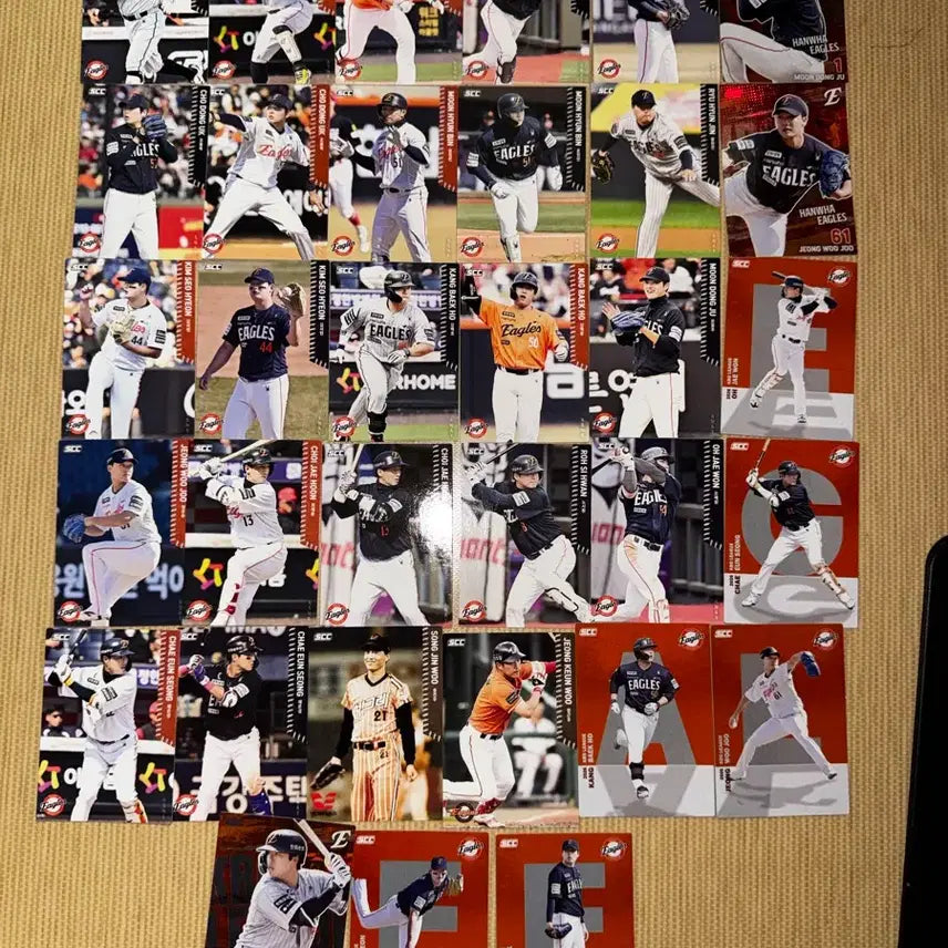 [BUNJANG] Hanwha Eagles KBO Baseball Photocard Bundle Set / 한화 Kbo 이글스 포카 포토카드 일괄 판매