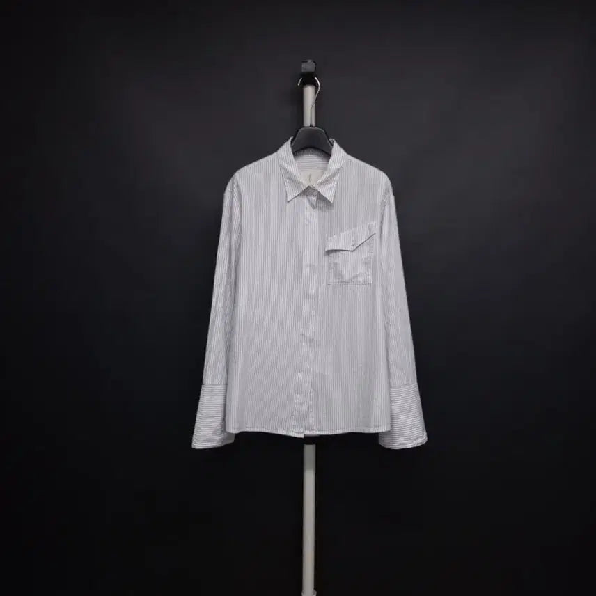 [BUNJANG] AND YOU Spring Autumn Striped Shirt / AND YOU 앤유 춘추 스트라이프 남방 66.77