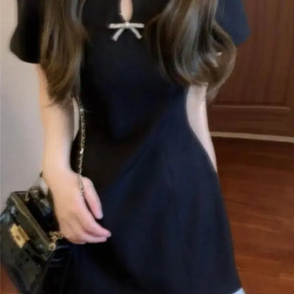 [BUNJANG] Utaniel Ribbon Dress - M / [미착용]유타닐 리본 원피스-M