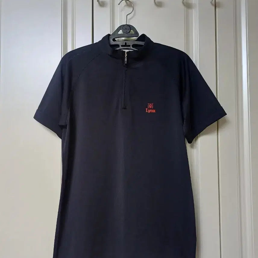 [BUNJANG] LYNX Men's Golf T-Shirt Navy Blue Size 95 / 링스 남성 골프 반팔티셔츠 95 남색