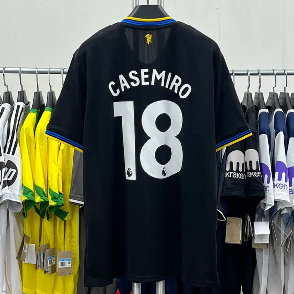 [BUNJANG] 25/26 Manchester United Third Kit Bruno Fernandes Casemiro Jersey / 25/26 맨체스터 유나이티드 써드 No 18 카세미루 유니폼