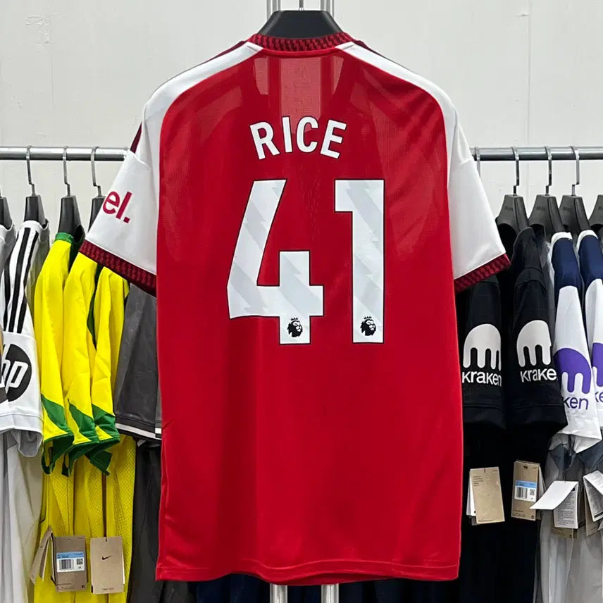 [BUNJANG] 26/27 Arsenal Home Declan Rice #41 Football Jersey / 26/27 아스날 홈 No 41 라이스 유니폼