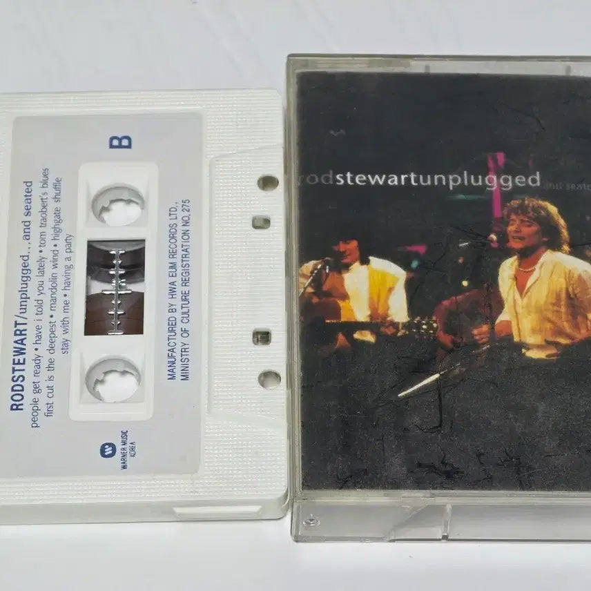 [BUNJANG] Rod Stewart Unplugged ...and Seated Cassette Tape / 로드 스튜어트 Rod Stewart - Unplugged ...and Seated 카세트 테이프