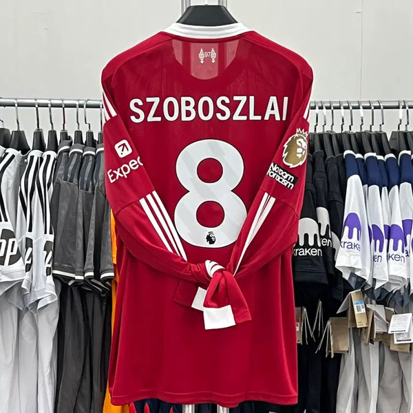 [BUNJANG] Liverpool 25/26 Home No. 8 Szoboszlai Replica Jersey / 25/26 리버풀 홈 No.8 소보슬라이 유니폼