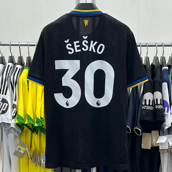 [BUNJANG] Manchester United 25/26 Third Authentic "Sesko 30" Football Jersey / 25/26 맨체스터 유나이티드 써드 No.30 세슈코 유니폼