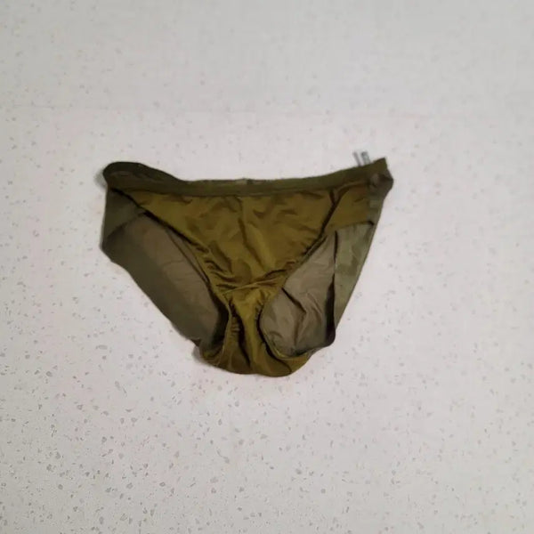 [BUNJANG] Used Women's Underwear - Olive Color / 여성 속옷 중고팬티 올리브 색상(세탁완료)