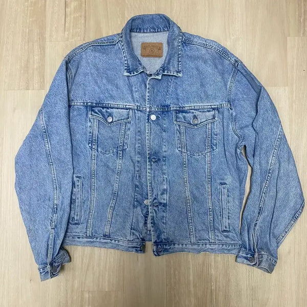 [BUNJANG] 90s Old Gap Vintage American Flag Denim Jacket / 90s 올드갭 빈티지 성조기 데님 자켓