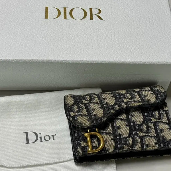 [BUNJANG] Dior Saddle Card Holder / 디올 새들 카드지갑
