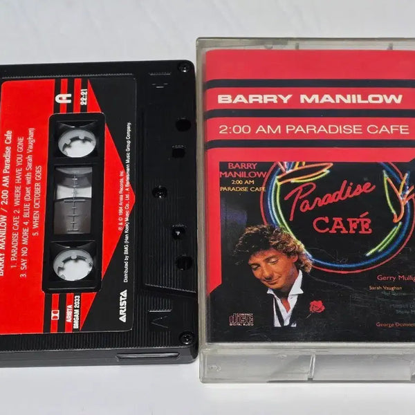 [BUNJANG] Barry Manilow 2:00 AM Paradise Cafe Cassette Tape / 배리 매닐로우 (Barry Manilow) - 2:00 AM Paradise Cafe