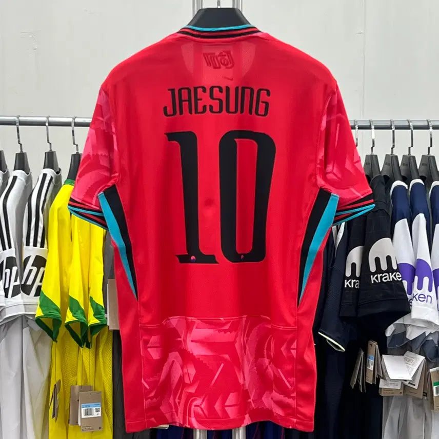 [BUNJANG] South Korea National Team 2024/2026 Home Jersey No. 10 Lee Jae-sung / 24/26 대한민국 홈 No 10 이재성 유니폼
