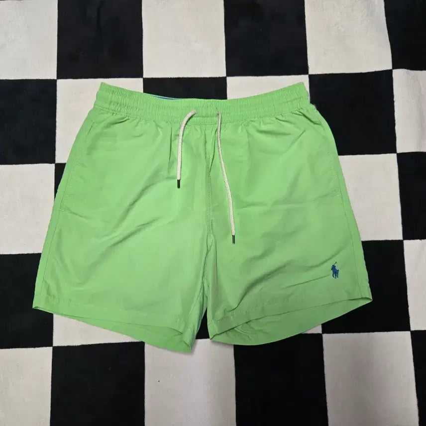 [BUNJANG] Polo Ralph Lauren Swim Trunks Green Unisex / [S] 폴로랄프로렌 스윔팬츠 수영복 반바지 그린 남여공용