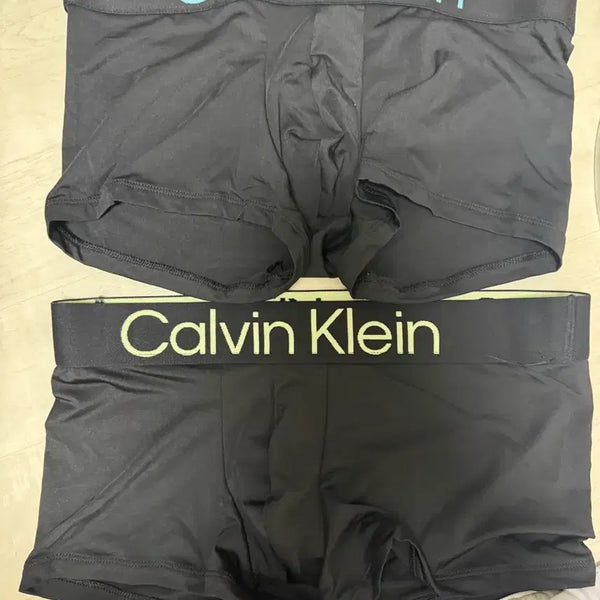 [BUNJANG] Calvin Klein Black Cotton Briefs - 2 Pack / 캘빈클라인 팬티 블랙 2장