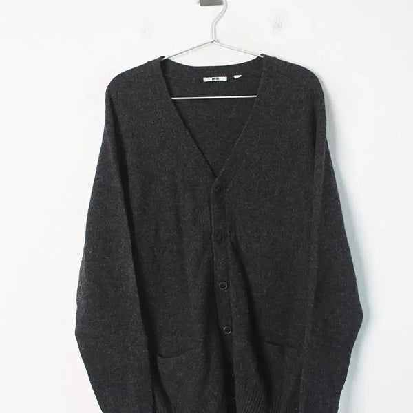 [BUNJANG] Uniqlo Men's Wool Cardigan L / 유니클로 맨즈 울 가디건 [MAN L]