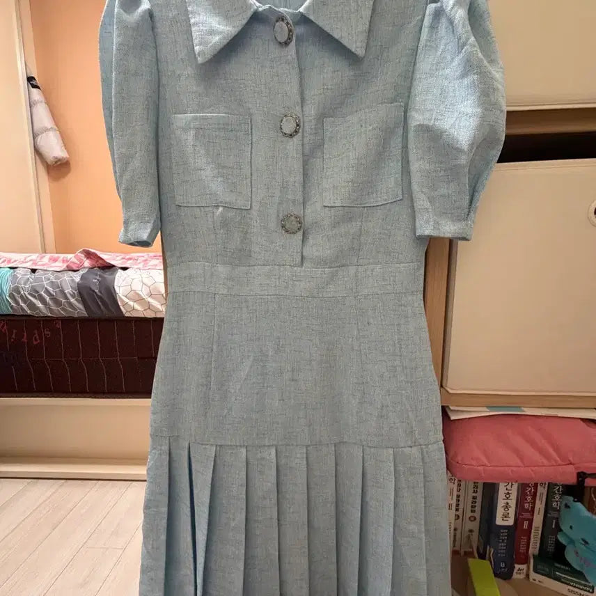 [BUNJANG] une Mini Dress / une 윈 반팔 원피스 55