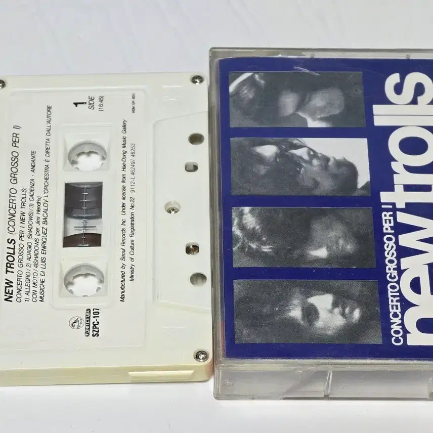 [BUNJANG] New Trolls Concerto Grosso Per I Cassette Tape / New Trolls - Concerto Grosso Per I 카세트테이프