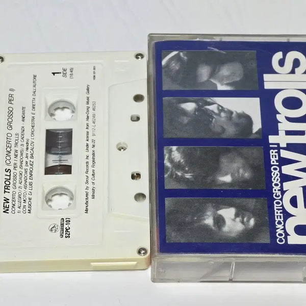 [BUNJANG] New Trolls Concerto Grosso Per I Cassette Tape / New Trolls - Concerto Grosso Per I 카세트테이프