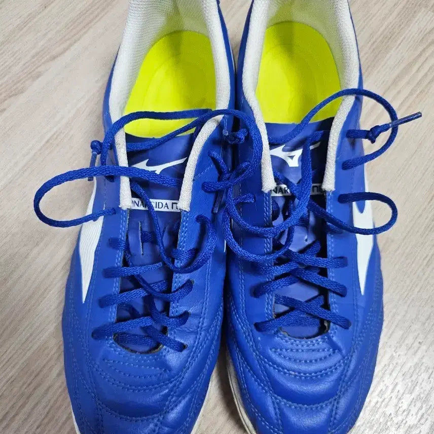 [BUNJANG] Mizuno Futsal Shoes Blue 280mm / 미즈노 풋살화 블루 280mm