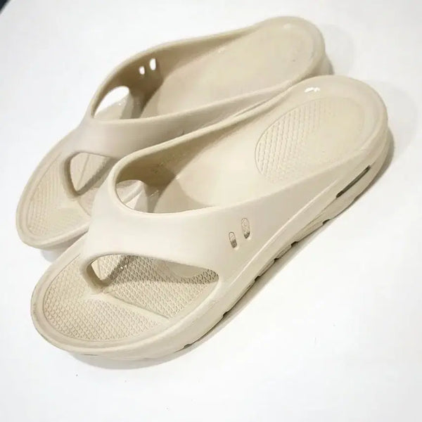 [BUNJANG] Beige Flip-Flops - 230mm / US.5 베이지 쪼리 230mm