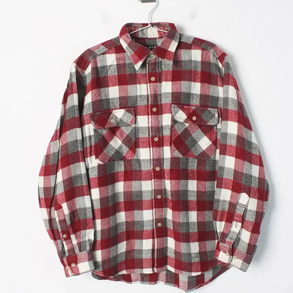 [BUNJANG] Uniqlo Men's Checked Shirt M / 유니클로 맨즈 체크셔츠 [MAN M]