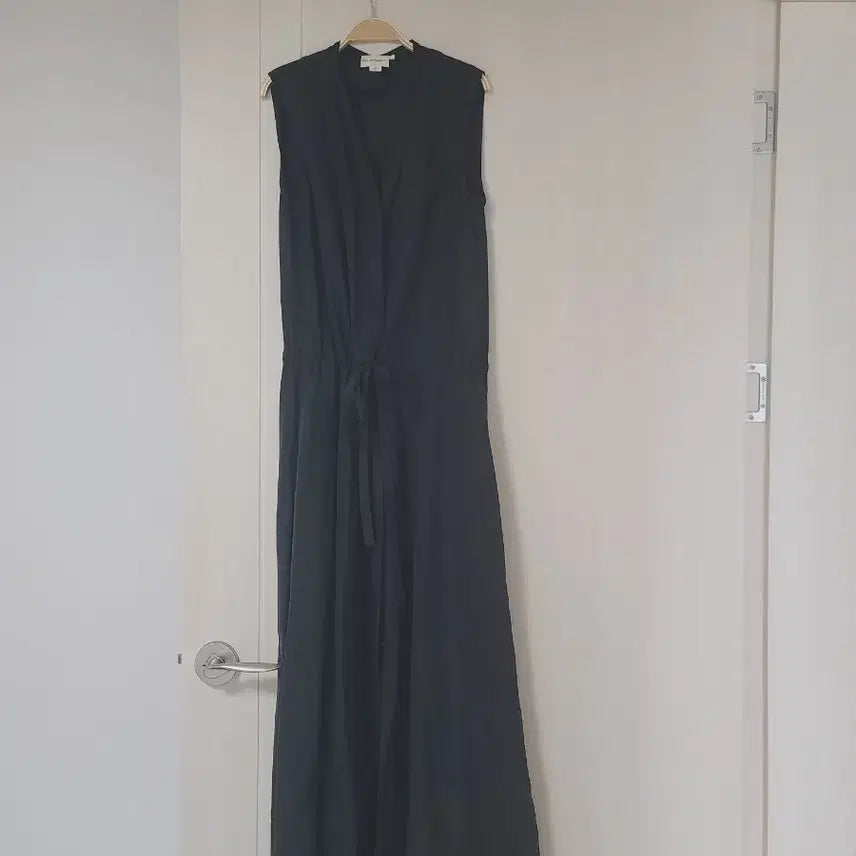 [BUNJANG] Pure DKNY Sleeveless Silk Maxi Dress Black / PURE DKNY 여성민소매 실크 맥시 롱원피스 55 블랙