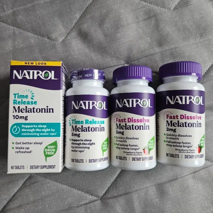 [BUNJANG] Natrol Melatonin Time Release/Fast Dissolve / Nat rol 멜라토닌 타임릴리즈/패스트디졸브