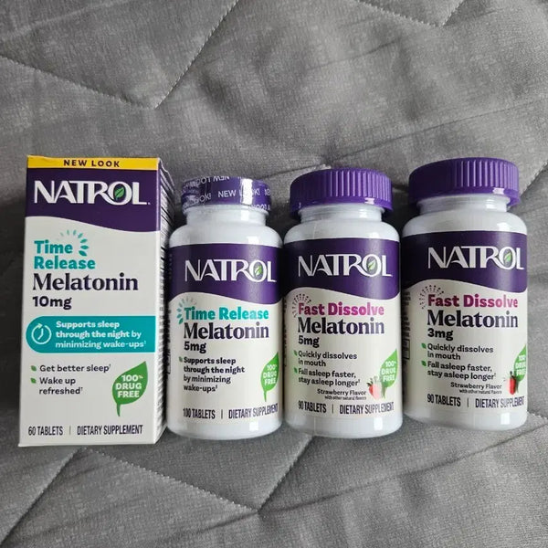 [BUNJANG] Natrol Melatonin Time Release/Fast Dissolve / Nat rol 멜라토닌 타임릴리즈/패스트디졸브