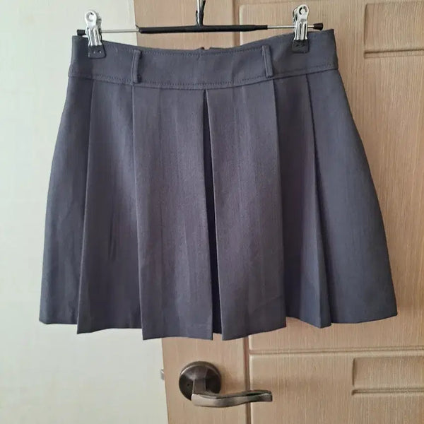 [BUNJANG] Pleated Mini Skirt / 플리츠 스커트