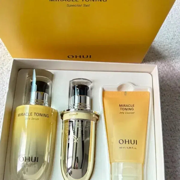 [BUNJANG] O HUI Miracle Toning Glow Serum Special Set / (택포)오휘 미라클 토닝 글로우 세럼 스페셜 세트(2029)새제품