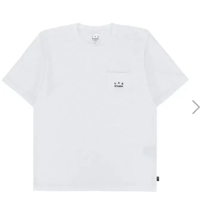 [BUNJANG] Iab Studio Iab Pocket T-shirt White XL / 아이앱 스튜디오 아이앱 포켓 티셔츠 화이트 XL