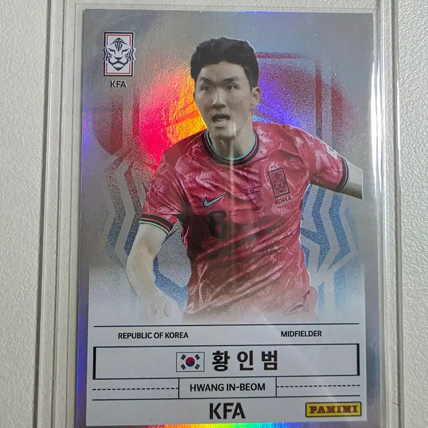 [BUNJANG] Panini K League Hwang In-beom KFA Stars Trading Card / 2026 k리그 파니니 황인범 KFA Stars카드 대전하나시티즌
