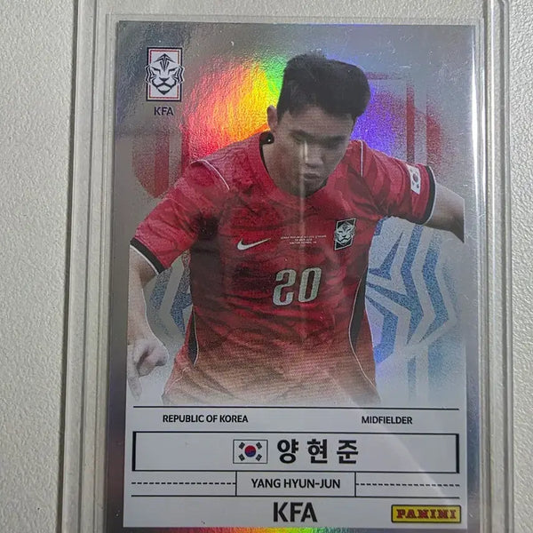 [BUNJANG] Yang Hyun-jun KFA Stars 2026 K League Card / 2026 k리그 파니니 양현준 KFA Stars카드 판매 강원fc