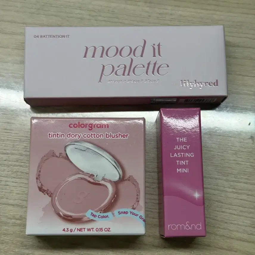 [BUNJANG] Lilybyred, Colorgram, Rom&nd Bundle Set / 여쿨뮤트 화장품 일괄 판매