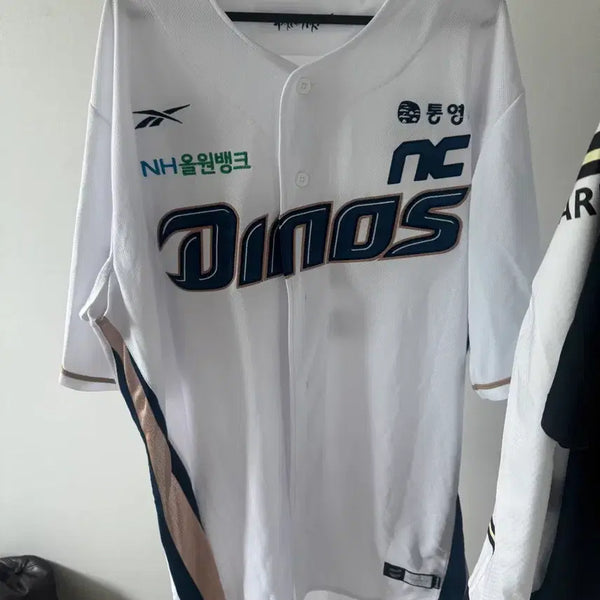 [BUNJANG] NC Dinos Kim Geon-tae Player Marked Reebok Jersey / NC 다이노스 김건태 선수 마킹 리복 유니폼