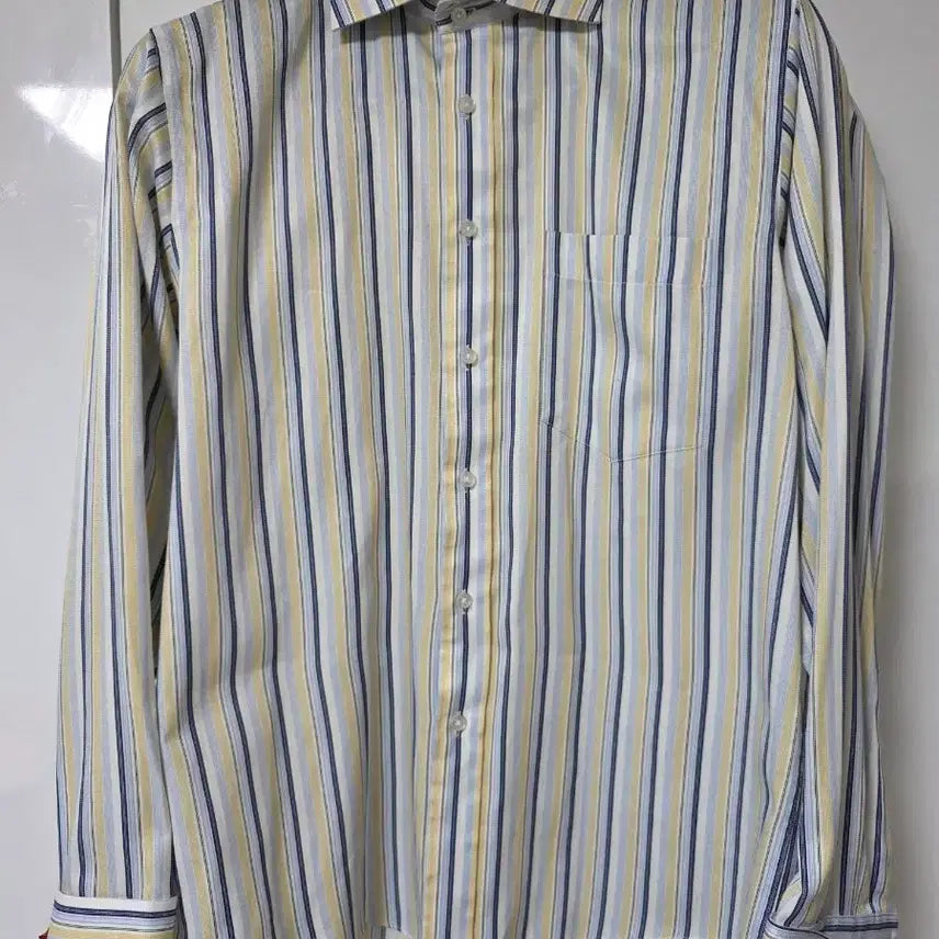 [BUNJANG] Paul Smith London Stripe Shirt Yellow Blue / 톰포드맛 폴스미스 스트라이프 셔츠 옐로우 블루