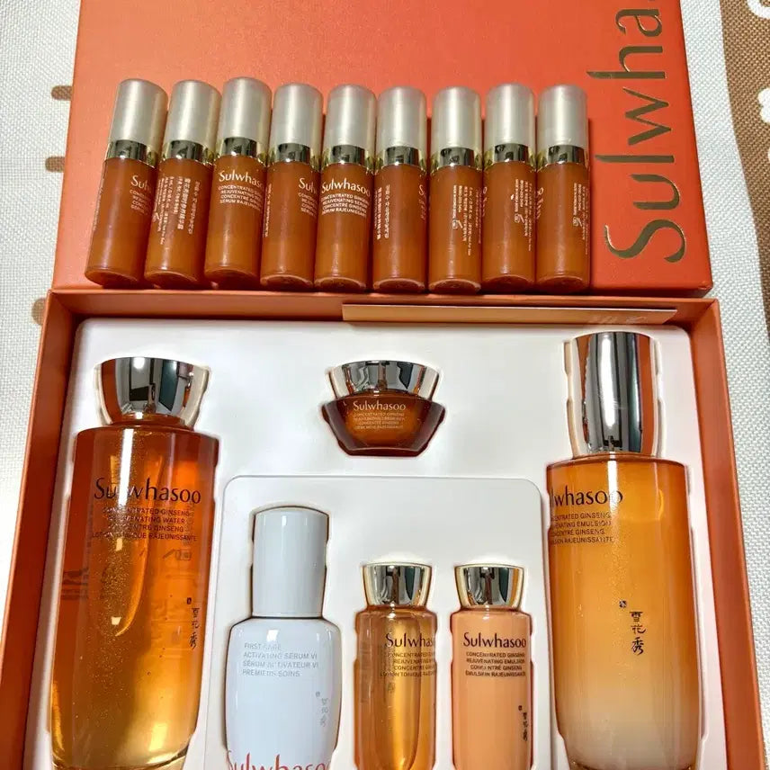 [BUNJANG] Sulwhasoo Concentrated Ginseng Renewing Set + Concentrated Ginseng Capsules (Gift) / 설화수 자음생 본품 2종 세트+자음생 캡슐(증정)